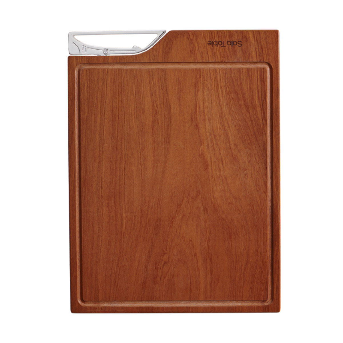 （世星阳光）+WY苏拉食光 可立菜板-大号SL-SM40B1 进口乌檀木 抗菌防霉 原木整切 质地均匀 坚硬耐腐 砍剁不掉屑