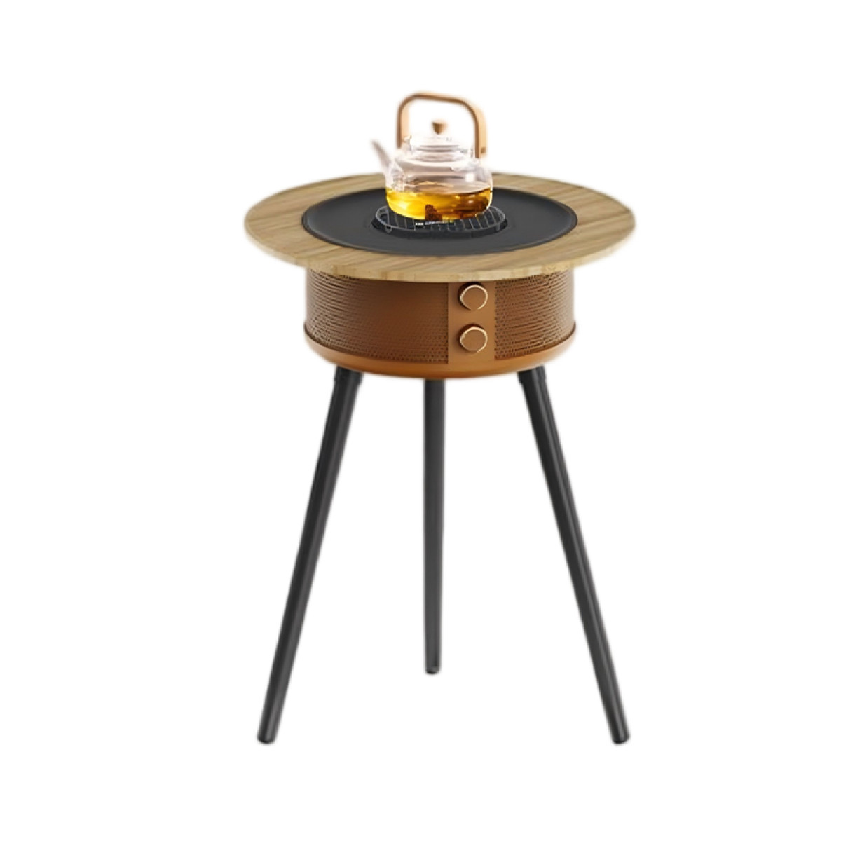 （康恩）艾美特围炉煮茶取暖器电烤炉家用室内烤火炉冬季多功能电烤炉防寒家用AIR13PRO（1200W）