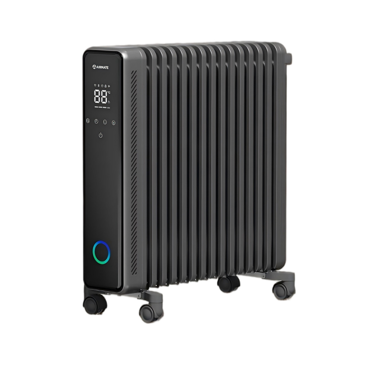 （康恩）艾美特Ai语音电热油汀取暖器大空间家用取暖器强暖功率15片带衣架可烘衣HU15-SR2（3000W）