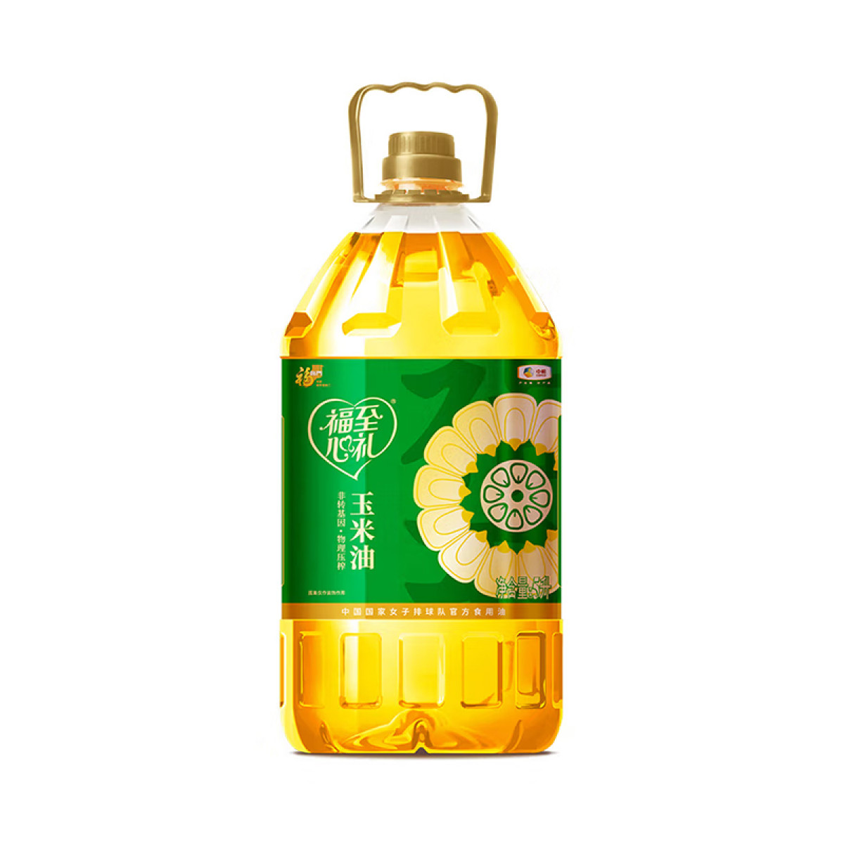 正大 （CP）福临门福至心礼玉米油5L家用食用油炒菜煎炸【全国包邮】