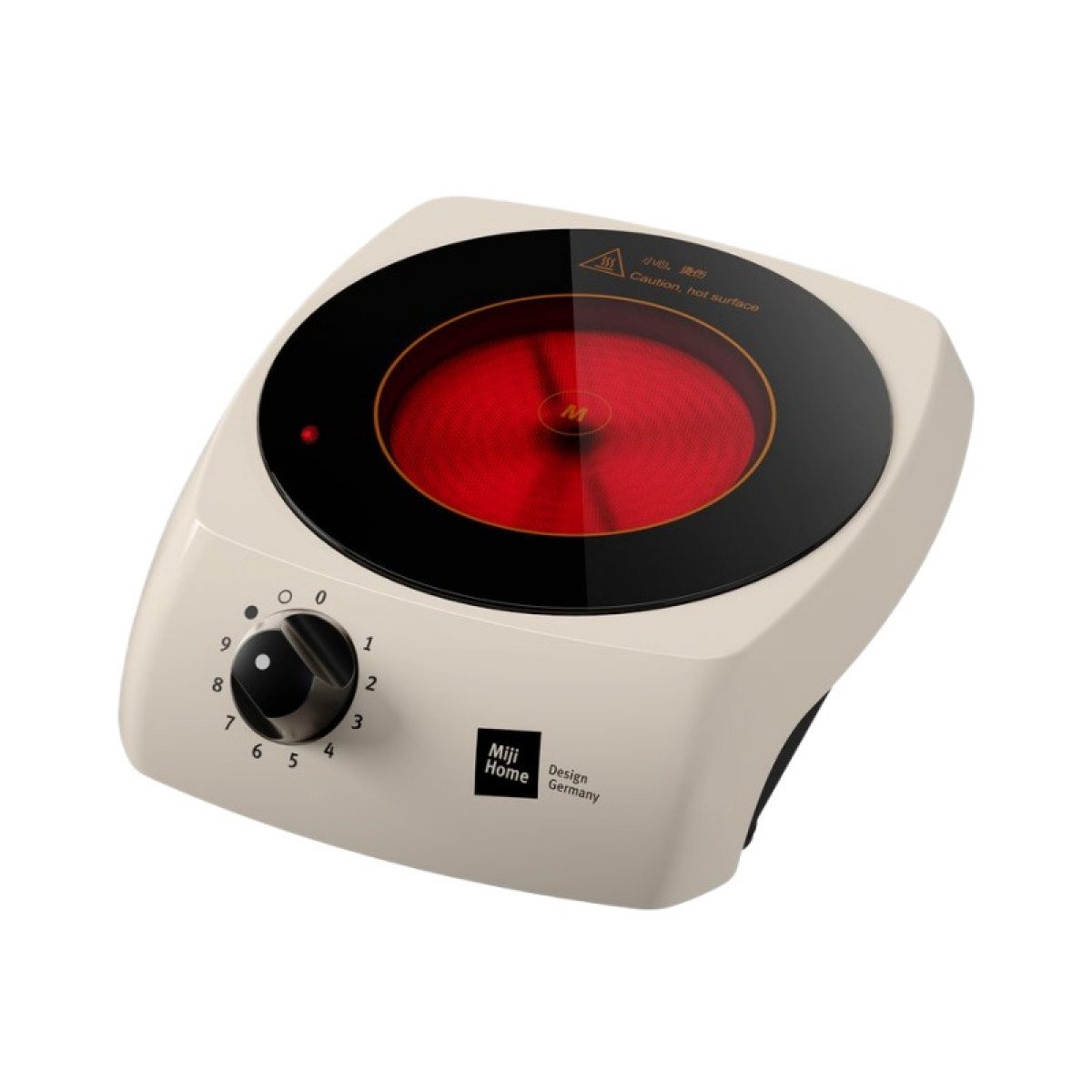 （世星阳光）+米技（MIJI） 电陶炉 Miji Home STEA 900 电陶炉围炉煮茶旅行便携 精准控温 家用办公煮茶炉 不挑茶壶迷你家用电茶炉 跑车造型