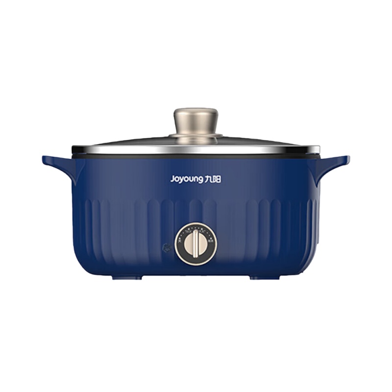 （世星阳光）+九阳 电火锅HG30-G670  3L 安心无味 双层水性材质 加厚锅体 一体压铸 可视钢化玻璃盖