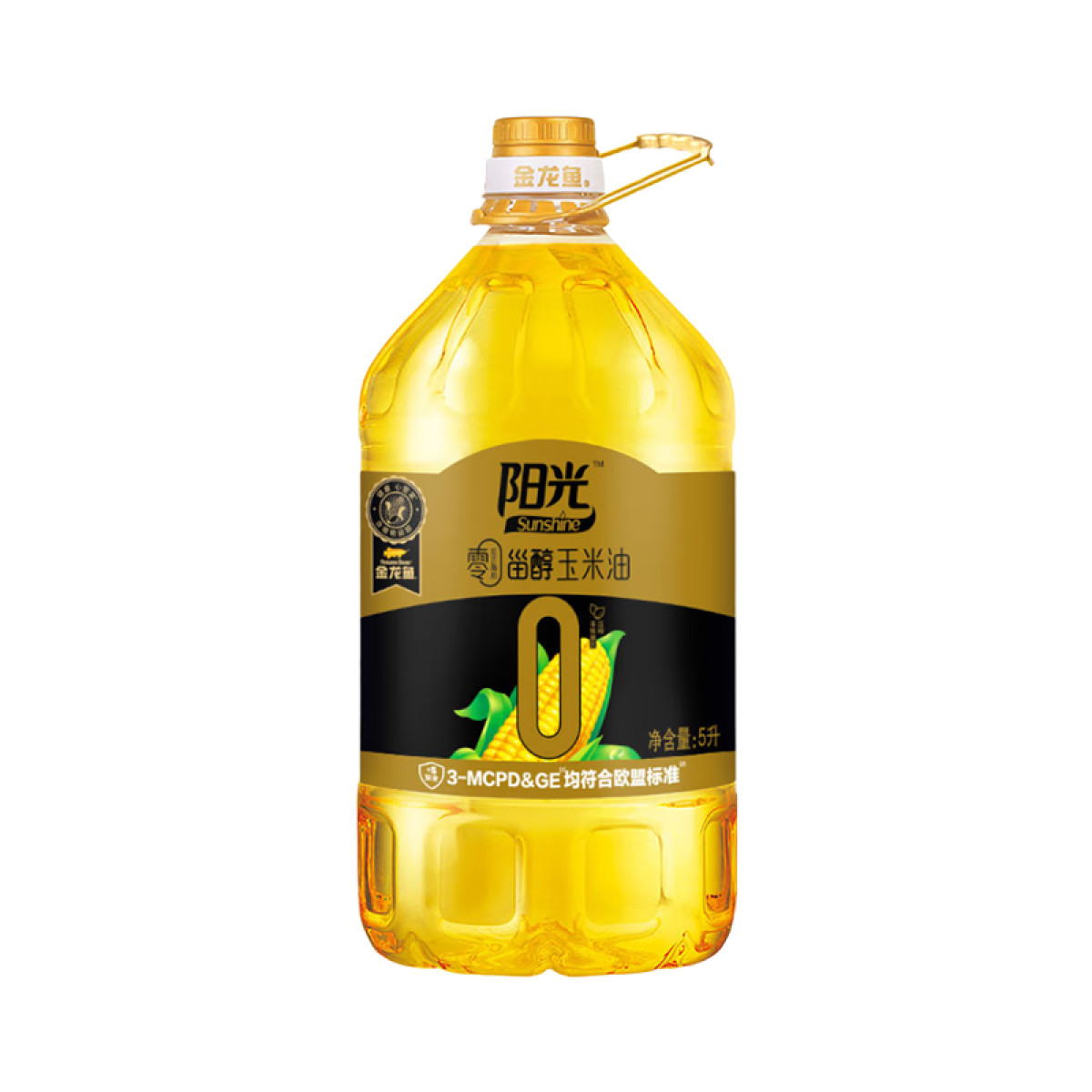 正大  （CP）金龙鱼阳光零反甾醇玉米油5L家用食用油炒菜煎炸【全国包邮】
