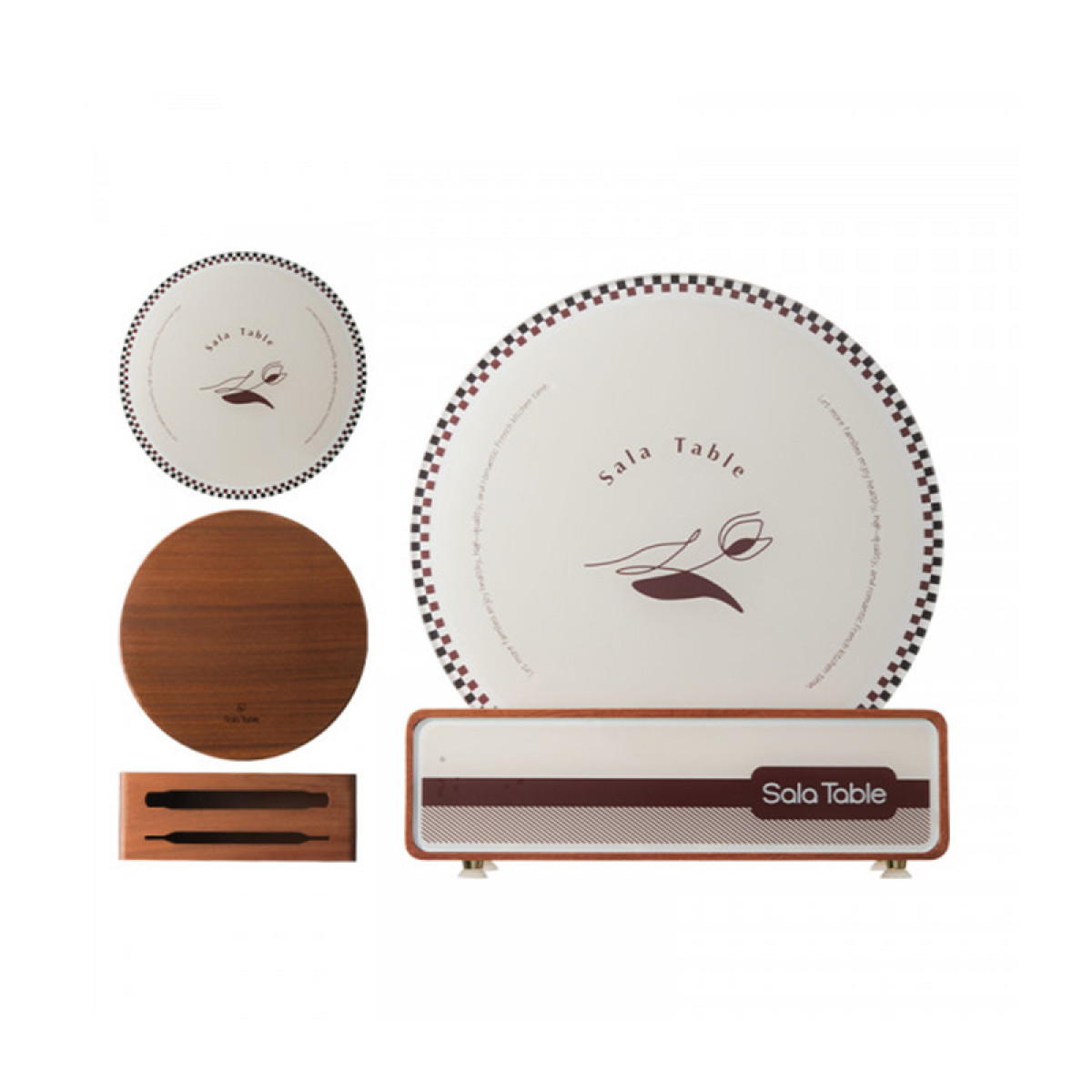 （世星阳光）+WY苏拉食光 莫奈花园菜板套装SL-SM33C1 分类切配 让健康更有章法