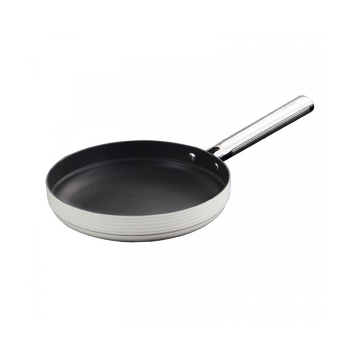 世星阳光）+WY苏拉食光 琴钛晶不粘煎锅弦乐白26cm  SL-JL26E1 钛晶石 不粘层  光滑陶瓷表面 易清洗