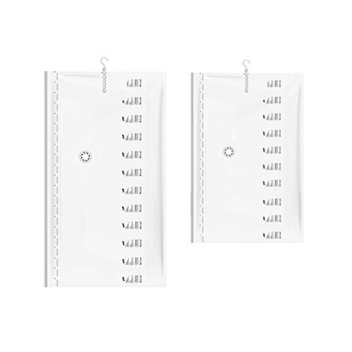 （巨邦佑）BJ+太力维纳斯系列吊挂压缩袋两件套 长款+短款 真空免抽气挂式压缩袋组合