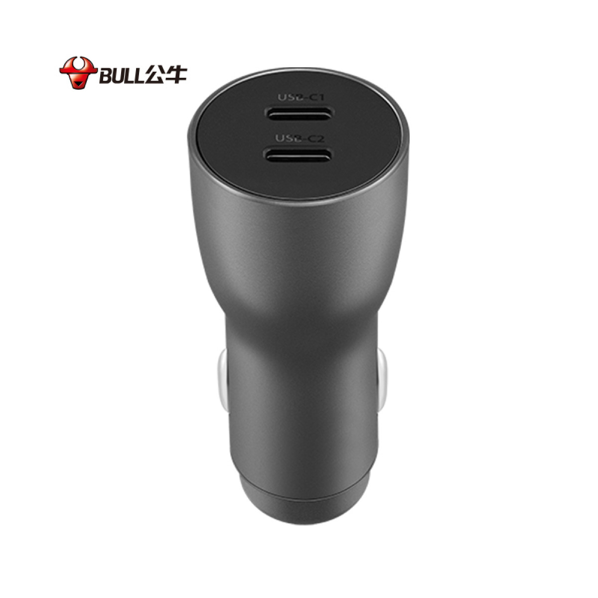 （超运·禾贸）公牛（BULL）双C口50W快充车载充电器C150  USB车充点烟器插头多口转换器快充适配苹果华为小米
