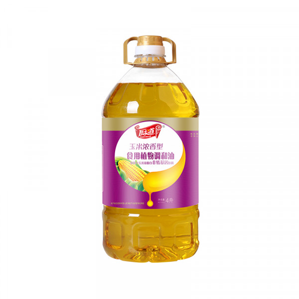 （巨邦佑）BJ+厨道 玉米浓香调和油4L 精选优质原料营养健康美味食用油