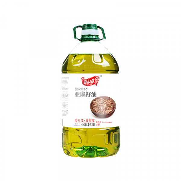 （巨邦佑）BJ+厨道 亚麻籽调和油5L 亚麻籽油精选优质原料营养健康美味食用油