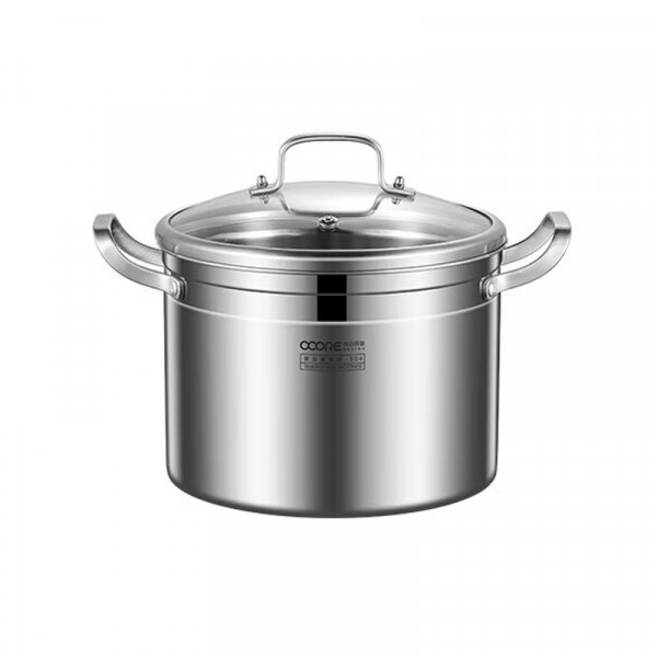 （巨邦佑）BJ+物芯质造304不锈钢汤锅 一锅多用炉具通用304不锈钢汤锅