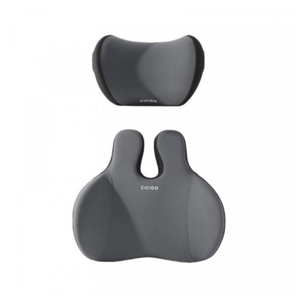 （世星阳光）+CICIDO夕多 头枕腰靠套装 NO.177+022SE  腰背双护 镂空不压脊柱 科学人体工学