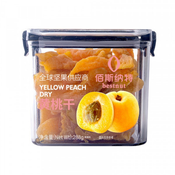 （世星阳光）+佰斯特纳 黄桃干288g 蜜饯果干零食小吃桃肉桃干水果干果脯办公室小吃