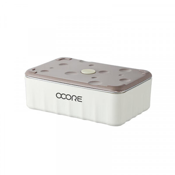 （巨邦佑）BJ+物芯质造Fucos 5号304芝士保鲜盒 微波加热密封不漏