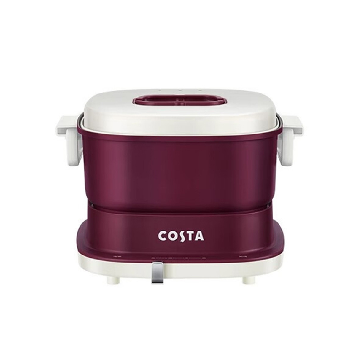 （巨邦佑）BJ+COSTA 多功能料理锅 3L CT-02L02 收纳底座防烫提手