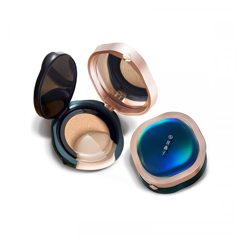 （世星阳光）+花西子 玉容睡莲平衡气垫粉底液N20 珠玉荷华（买1正装送1替换装）匀净遮瑕疵 混合皮知音 妆面更自然 肤如凝脂玉