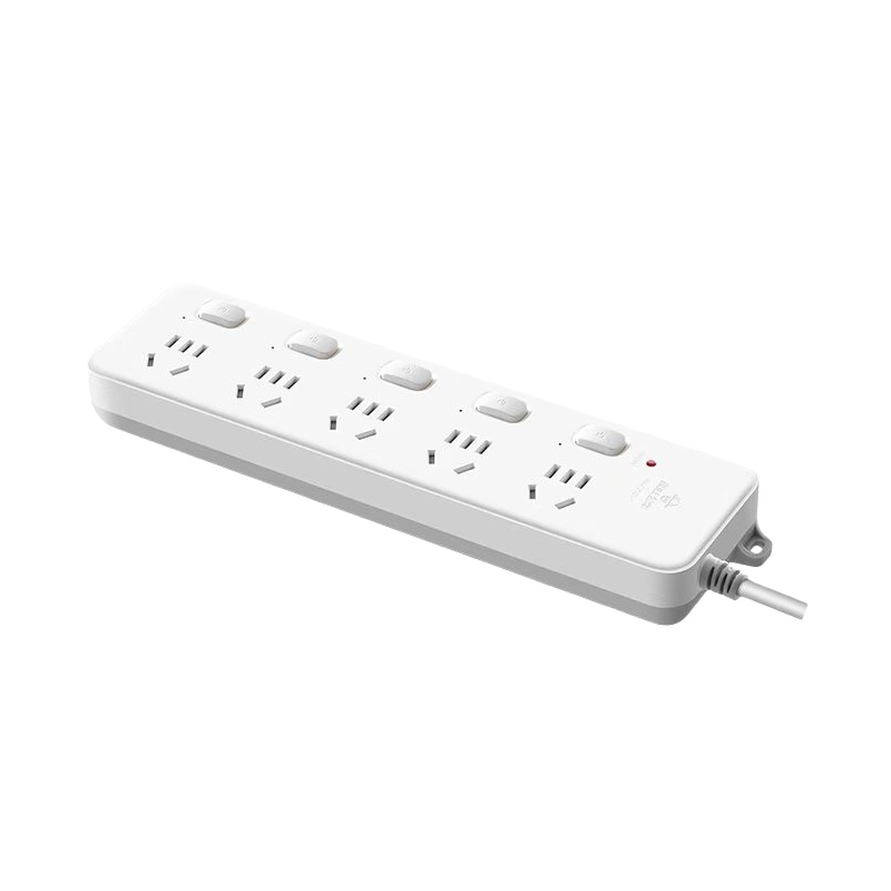 （世星阳光）+公牛 新国标插座  5位分控全长5米 GN-312  过载保护用电安心  整体高温阻燃