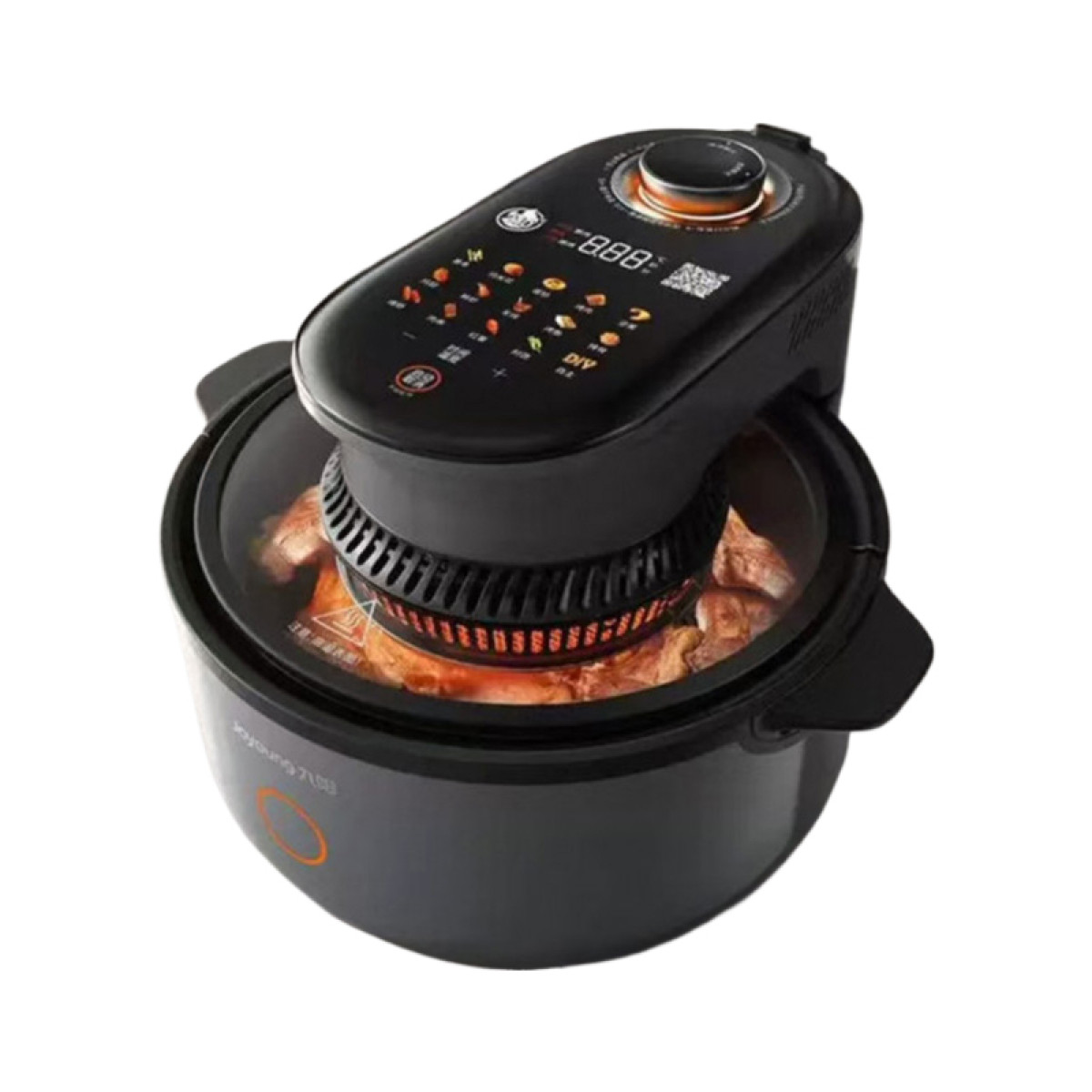 （中百）九阳空气炸锅V2Fast可视5.5L大容量家用多功能