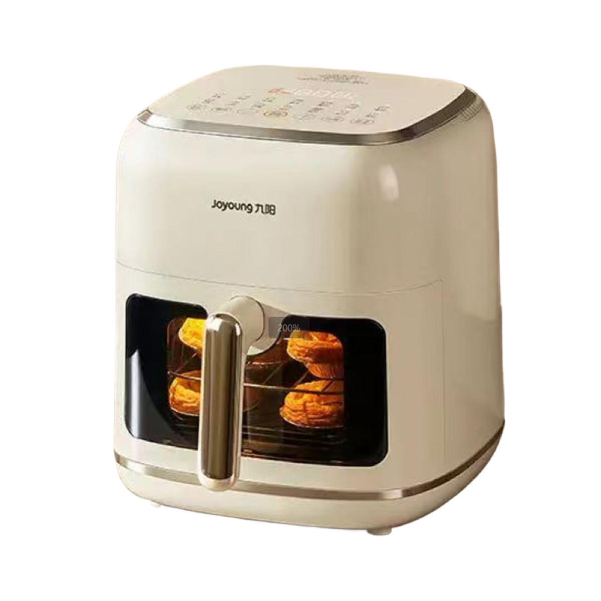 （中百）九阳空气炸锅V9 6.5L大容量家用新款可视免翻面电烤箱烹饪机