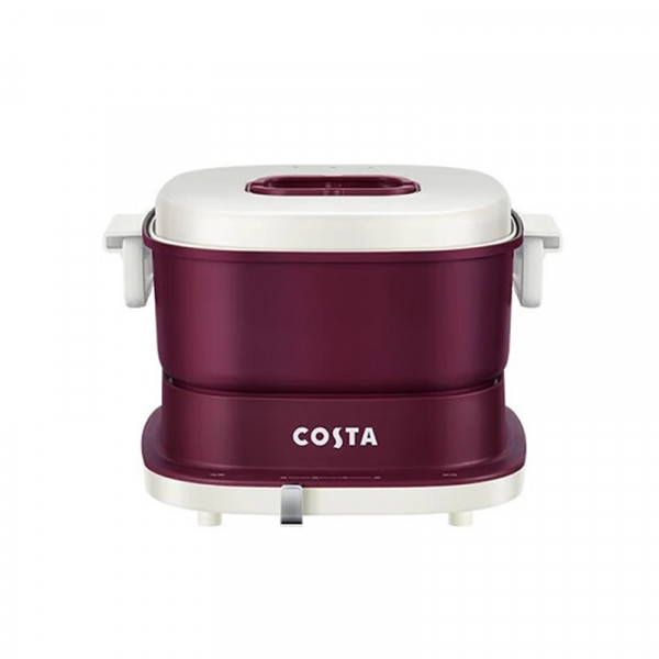 （巨邦佑）BJ+COSTA 多功能料理锅 3L CT-02L02 收纳底座防烫提手