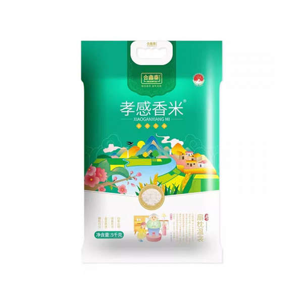 （巨邦佑）BJ+合鑫泰 孝感长粒大米5kg 农家籼米新米现磨粥米