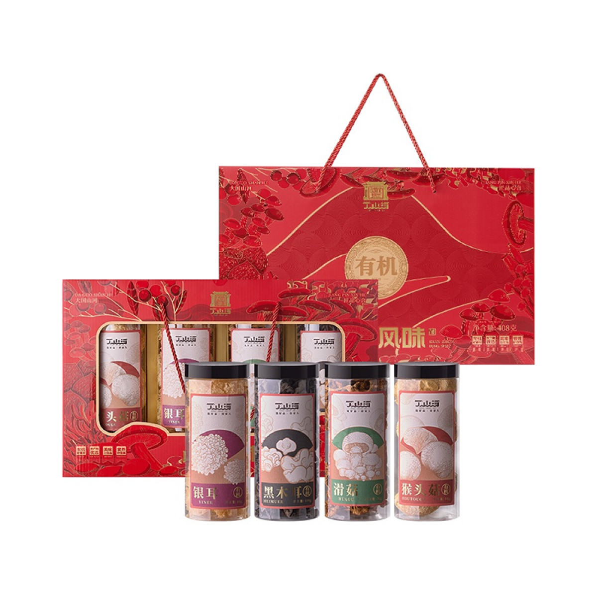 正大 （CP）有机-山珍风味礼盒408克盒山珍礼盒送礼【全国包邮】