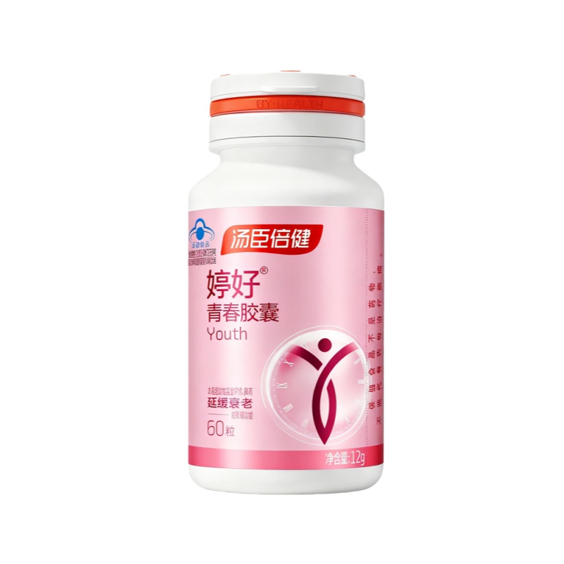 （世星阳光）汤臣倍健 婷好青春胶囊 60粒 平衡身体雌激素 维持骨代谢平衡  你的美 有营养相伴