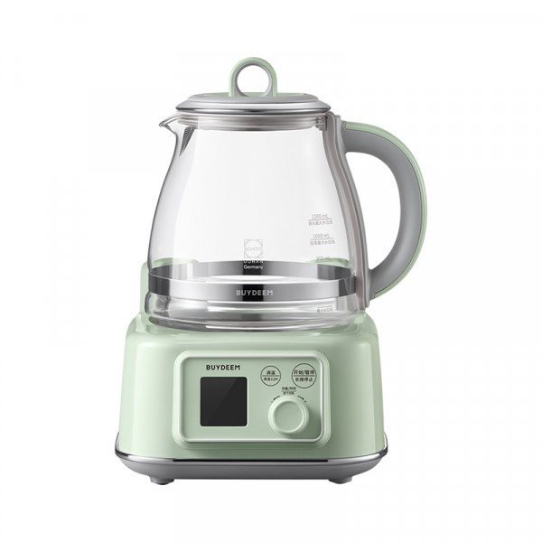 （巨邦佑）R+北鼎全玻璃养生壶FK571   1.2L  炖煮茶烧水壶  热牛奶 0胶水母婴级水壶礼物   （下单前请备注颜色或联系客服）