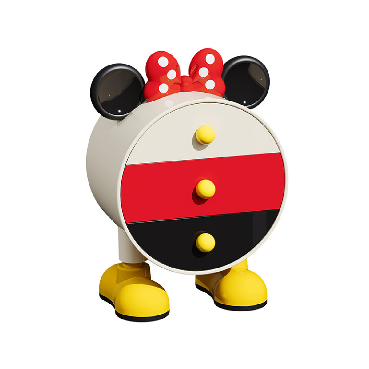 （巨邦佑）BJ+迪士尼收纳盒 多层抽屉设计避光防尘大容量加深高瓶收纳