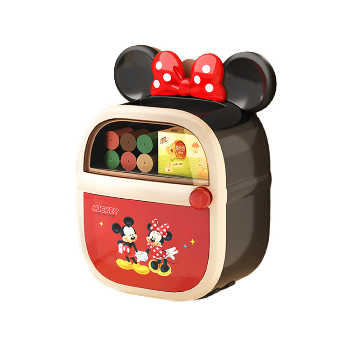 （巨邦佑）BJ+迪士尼纸巾收纳盒 壁挂纸巾盒百搭家居超大容量顶层置物超强承重