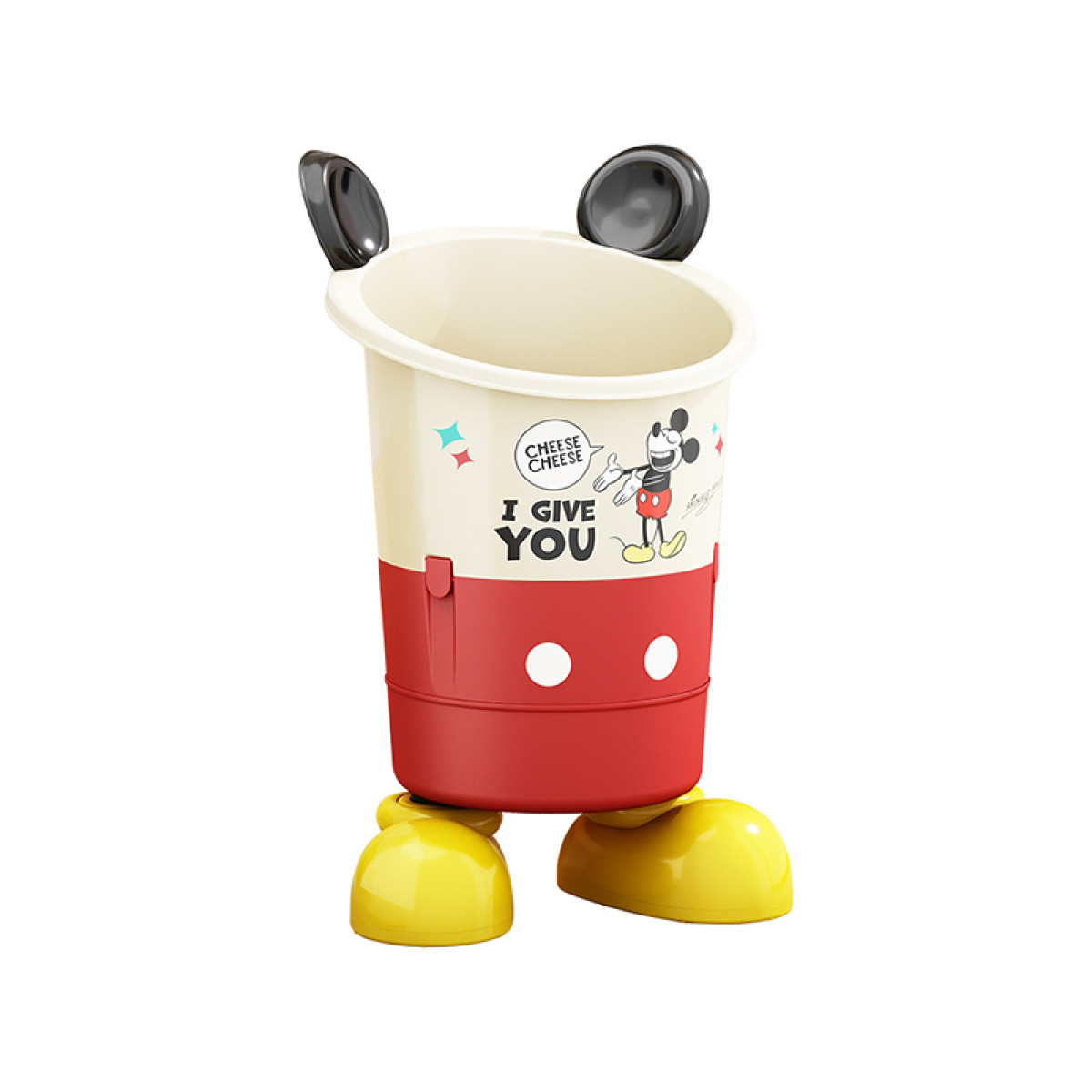 （巨邦佑）BJ+迪士尼收纳篮 脏衣收纳折叠设计超大容量加厚材质万向滑轮