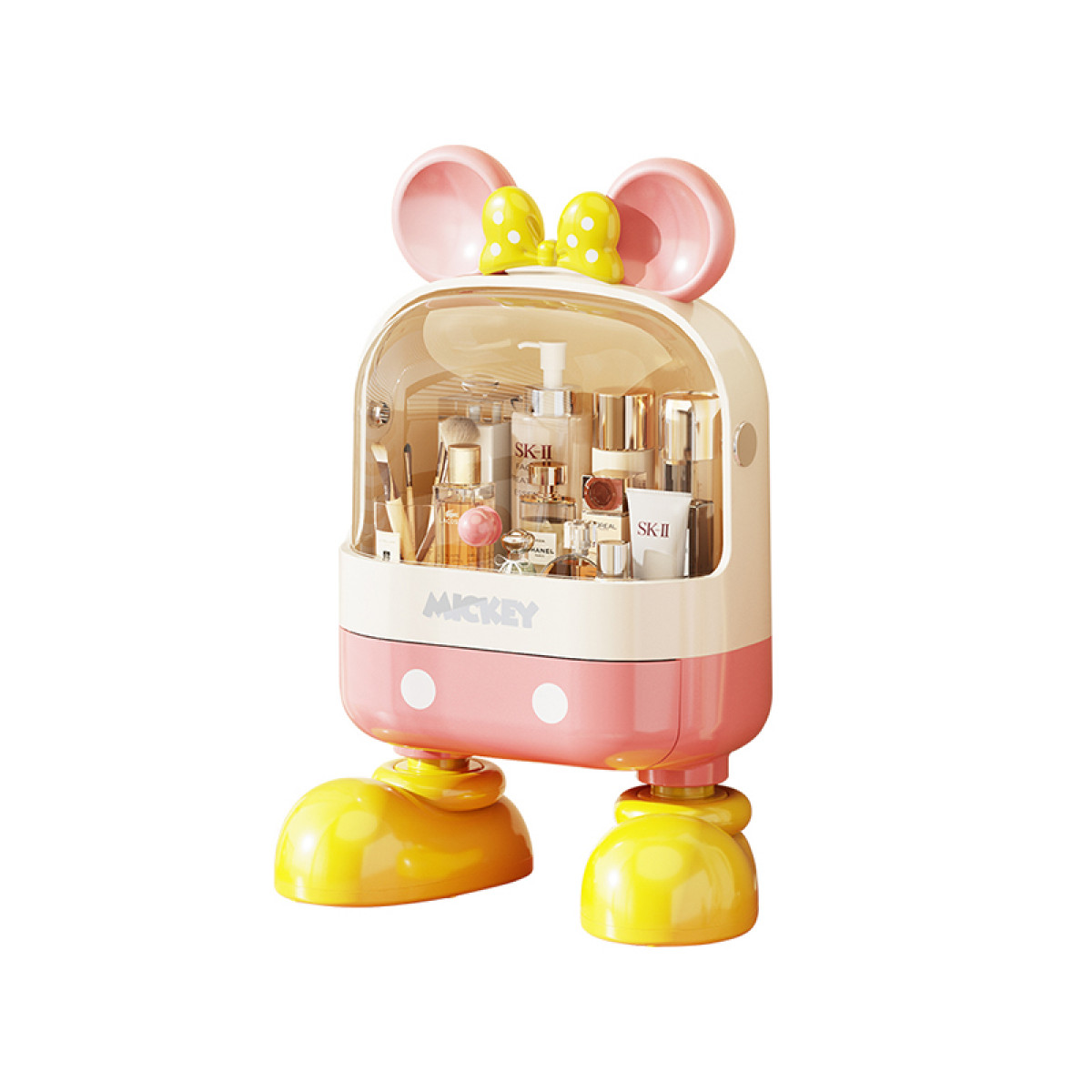 （巨邦佑）BJ+迪士尼收纳盒 收纳美学严选材质加大容量透明可视稳固耐用