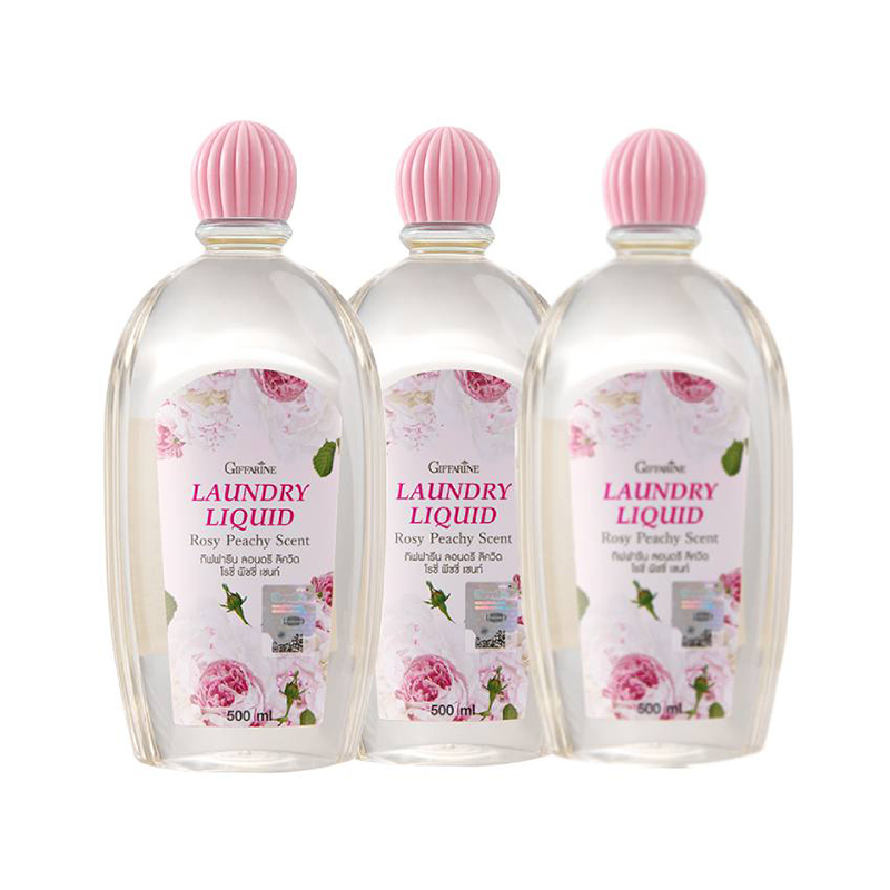 （世星阳光）芝芙莲 内衣洗衣液-蜜桃玫瑰500ml*3瓶（送压泵1个+随机小样5ml*4袋） 专用去血渍污渍持久留香